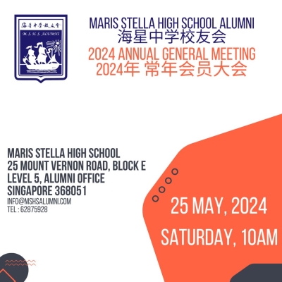 Maris Stella High School Alumni - 2024 Annual General Meeting